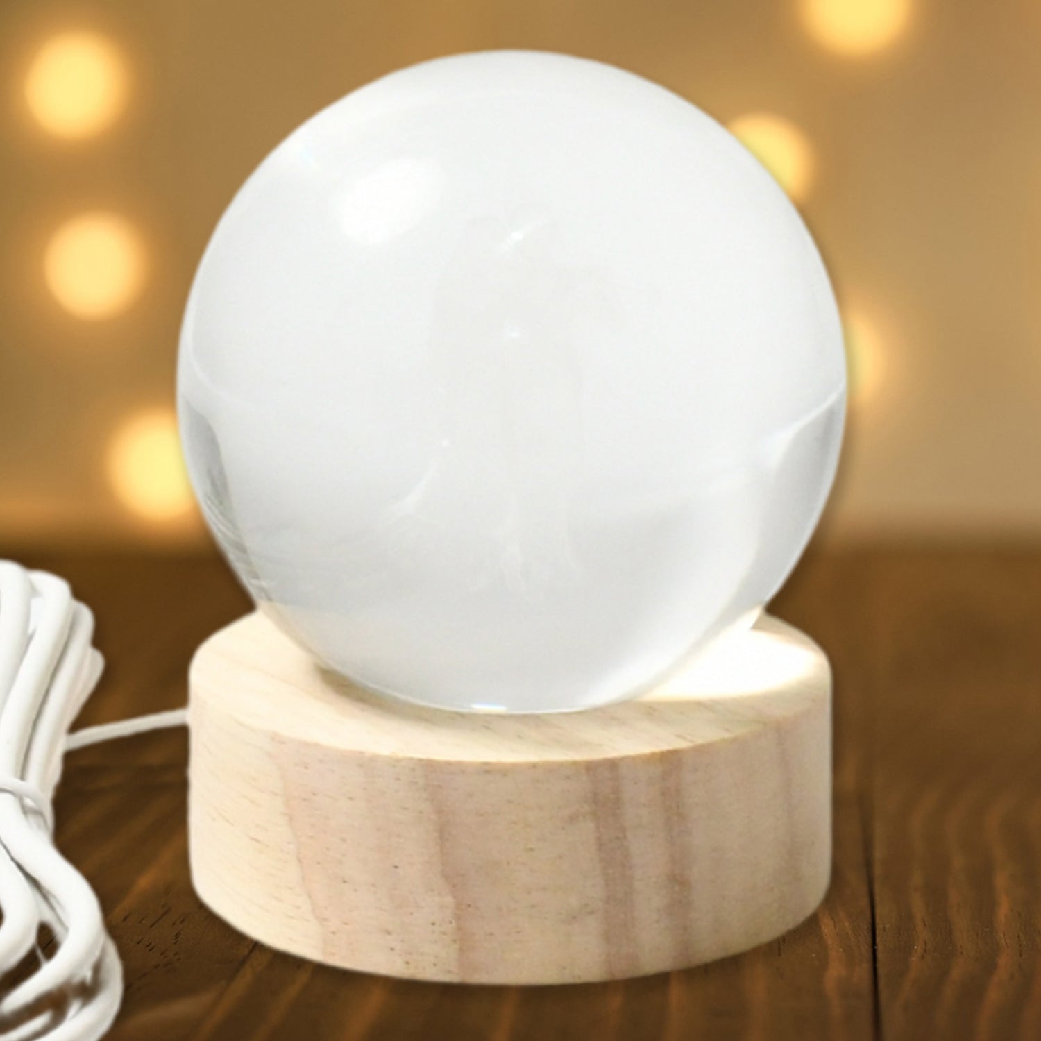 3d Crystal Ball Lamps For Bedroom 3d Lamps For Home Decoration 3d Crystal Ball Night Light Gifts For Women Gifts For Men Room Decor Items For Bedroom For Friend And Family(1 Pc)